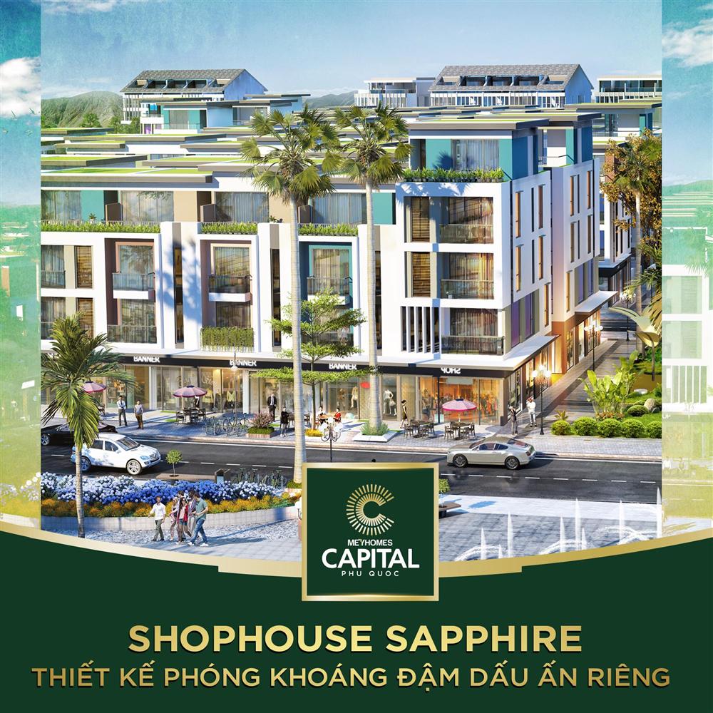 Shophouse Saphire phân khu Rosada